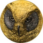 Ivory Coast 1 oz OWL series Edition Signature d'Or HAUT RELIEF 100 Francs Gold coin 2022
